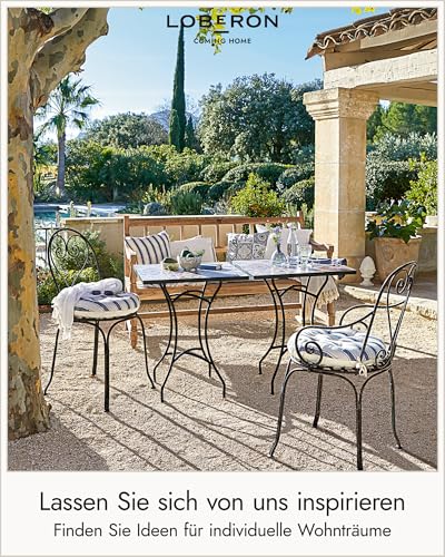 hitzebeständiges Glas für sicheres Brennen - Detailansicht von Loberon Windlicht Curgy Schnäppchen – Dealfoxx.de