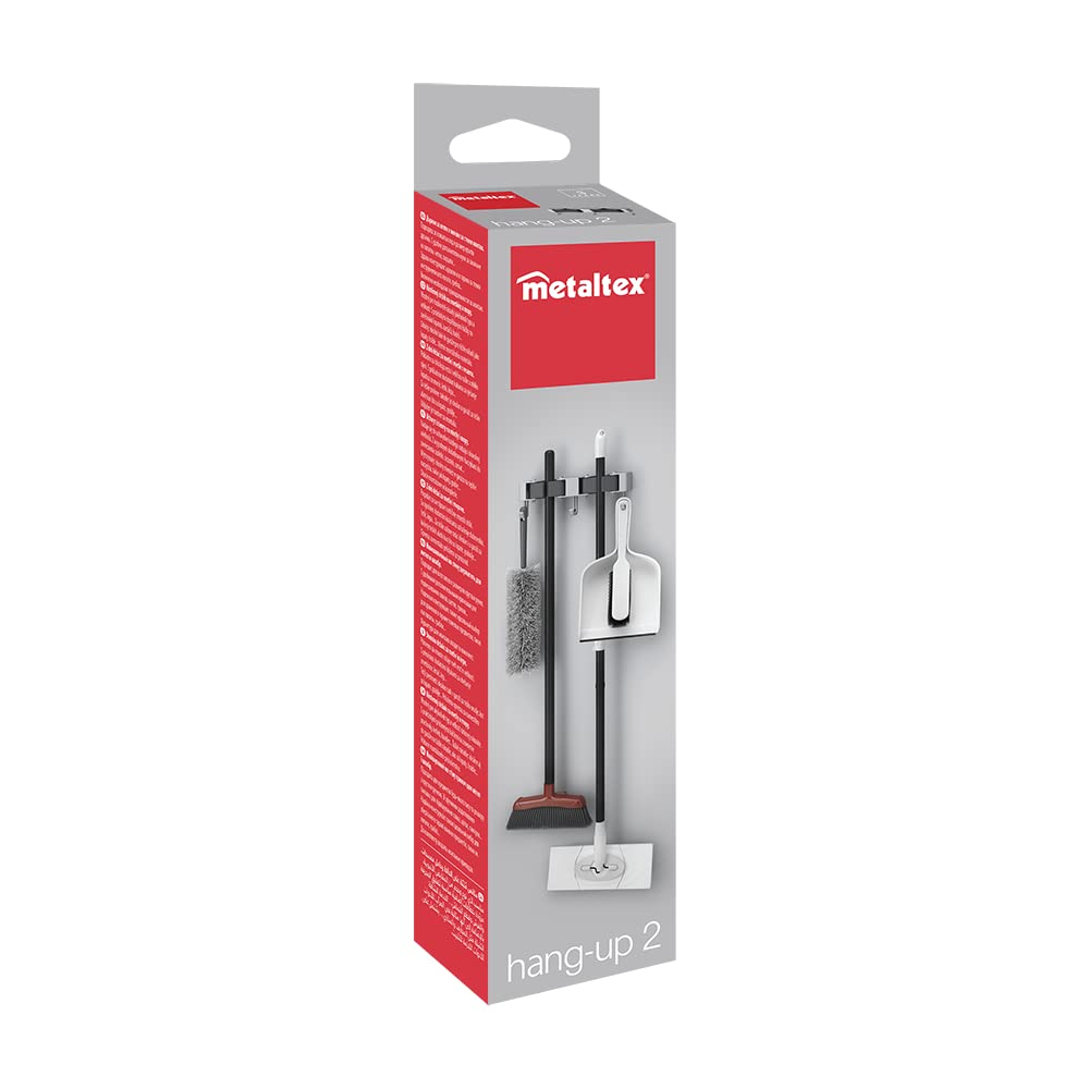 Metaltex 294900000 Hang-up 2 morsettiera per scopa