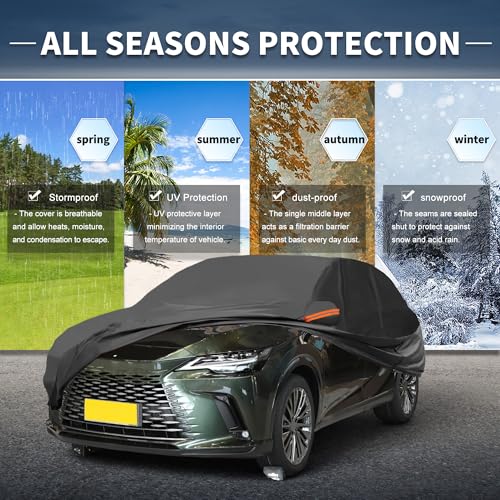 Housse de voiture pour Lexus RX bâche étanche bâche anti-vent et soleil - 2