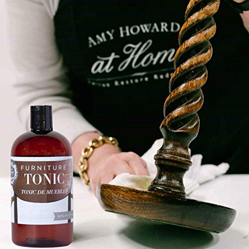 Amy Howard At Home - Furniture Tonic And Conditioner - All Natural Hemp Oil Furniture Polish And Cleaner - Restores Wood Surfaces (16 Oz) #TOP2