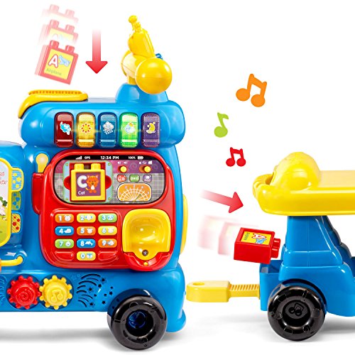 VTech Sit-to-Stand Ultimate Alphabet Train, Blue - image 4