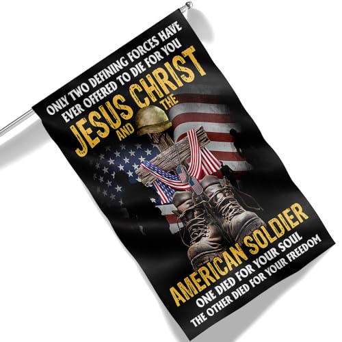 FLAGWIX Army Military Veteran Flags for Outside, 3x5 ft Outdoor Flag