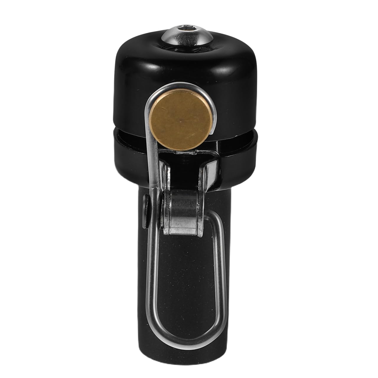 Healifty Bike Bell Handlebar End Plug with Crisp 80Db Sound Copper Cycling Horn for 22.2Mm Road and Mountain Bikes Easy Install Vintage Style Cycling Accessories