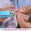 luella Bell Nail Cutter Finger Nail Cutter Toenails Stainless Steel for Men's and Women (Multicolor) (blue.) gallery image