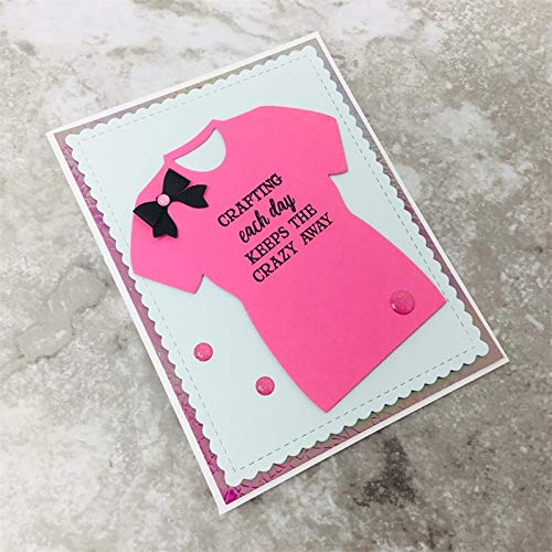 KSCRAFT T-Shirt Shakers Metal Cutting Dies Stencils for DIY Scrapbooking Decorative Embossing DIY Paper Cards