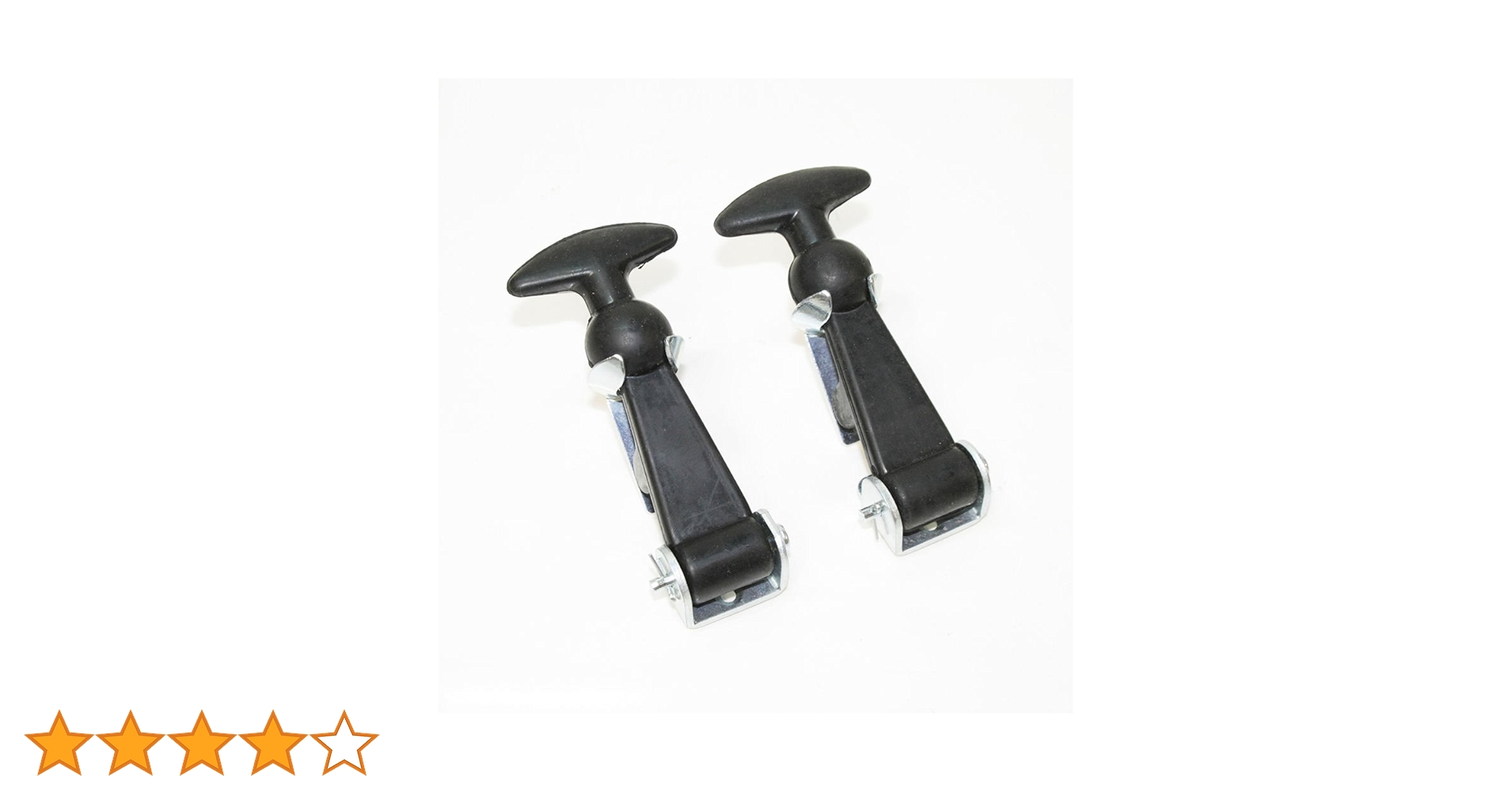 Universal Aluminum Alloy Bonnet Hood Pin Lock Kit Down Hood Lock Latch