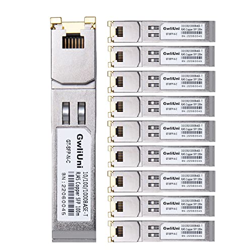Module SFP RJ45 cuivre résout le manque de ports Ethernet switch Cisco Netgear