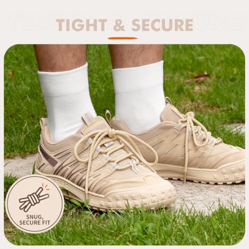 Image of Stepace 2 Pairs Round Heavy Duty Boot Laces for Hiking and Work Boots