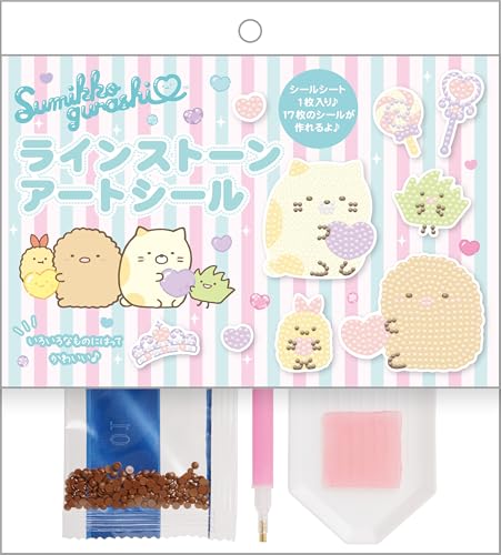 SE68102 すみっコぐらし ラインストーンアートシール