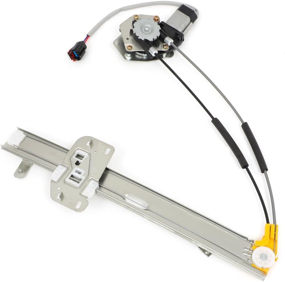 Power Window Regulators Front Left Drivers Side with Motor Assembly Replacement Parts 1997-2001 for Jeep for Cherokee 4 Door 741-768 55154959AI