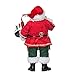 Kurt Adler Musical Fabriche Italian Santa Figurine, 10.5-Inch