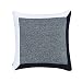 Lacoste 3D Block Throw Pillow, Black, White, Grey