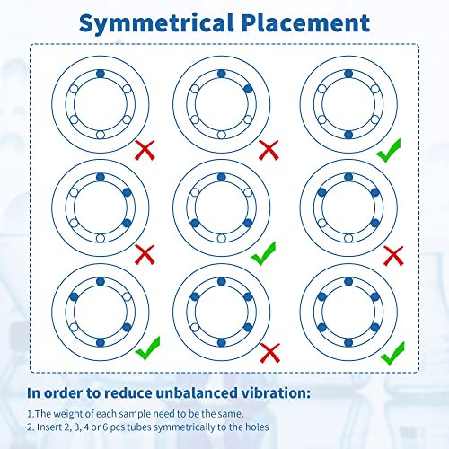 Yescom 800-1 Electric Centrifuge Machine Lab Laboratory Medical 4000Rpm With 6X20Ml Rotor Timer Speed Control #TOP4