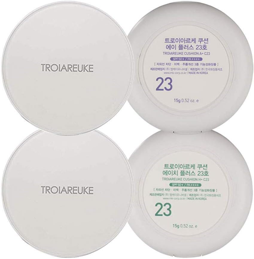 [TROIPEEL] A+ Acsen (Acne + Sensitive) Cushion + H+ Healing Cushion SET