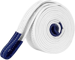 Lifting Straps with a Load-Bearing Capacity of 1-5 tons and Durable Lifting Straps with a Length of 1-10 Meters Flat Industrial Crane Lifts Strong Trailer Ropes (Color : 3T, Size : 2M)