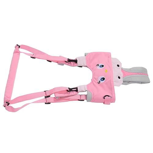 Miniatura 7 de Jiawu Arnés para caminar para bebés, andador de bebé, arnés de mano para niños pequeños, cinturón de protección ajustable, ayudante de aprendizaje