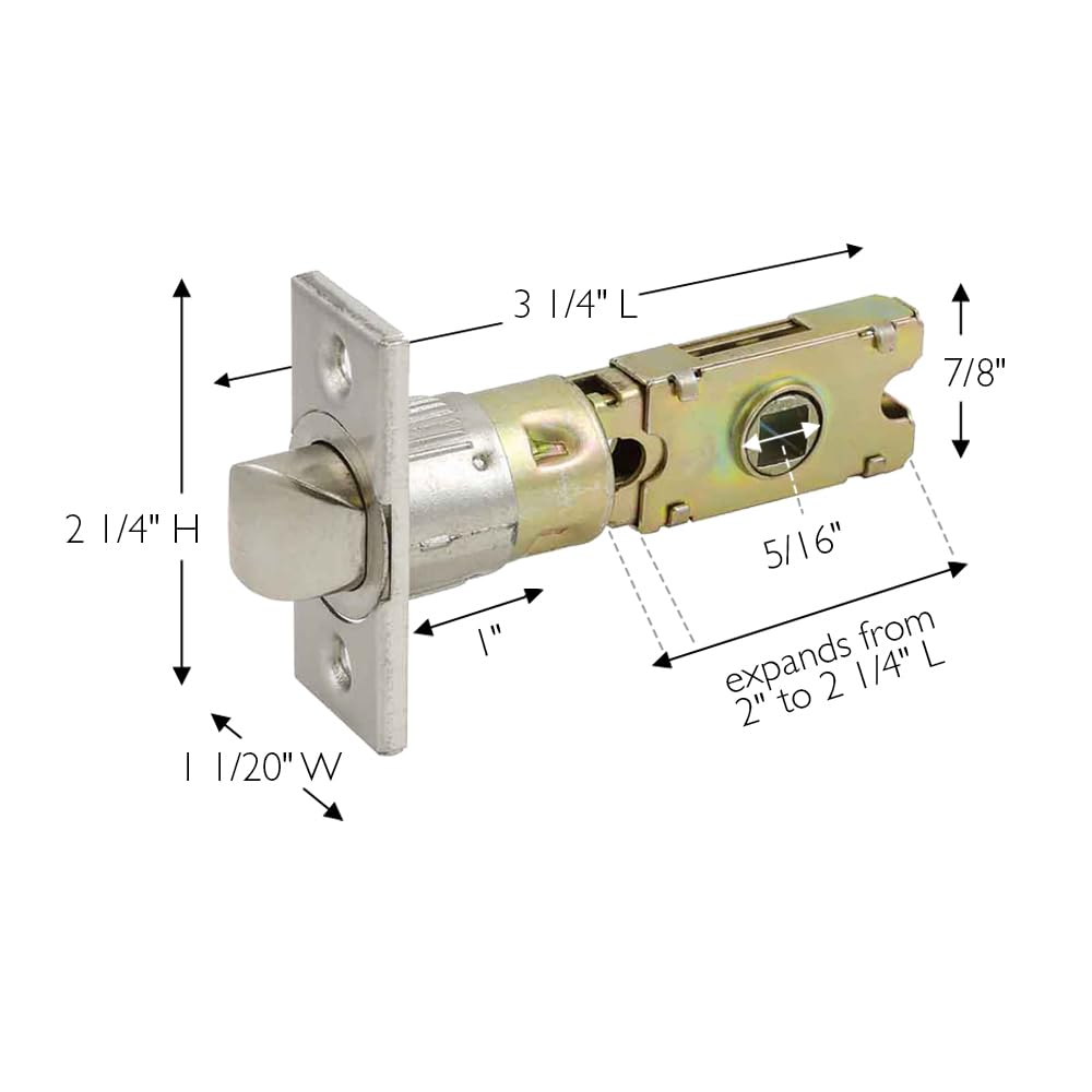 Perilla De Gabinete Ovalada Y Oblonga Cosmas 6021SN En Níquel Satinado