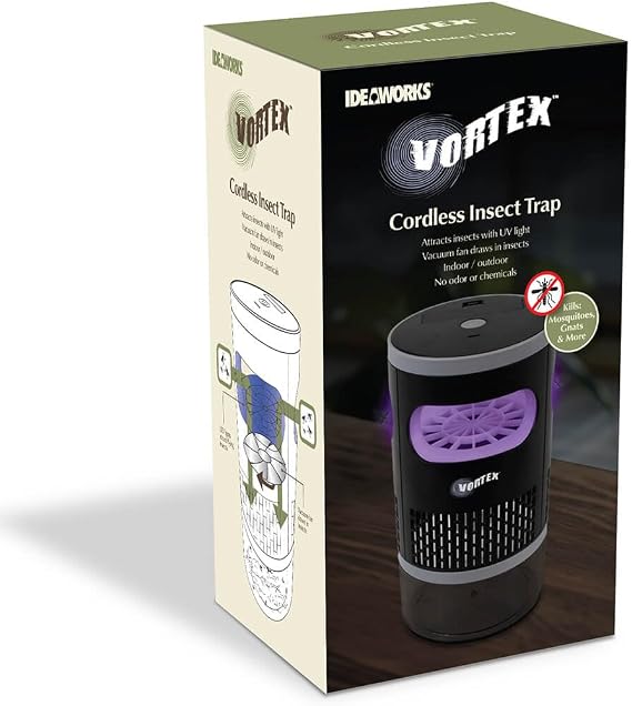 Fox Valley Traders Vortex Cordless Insect Trap, Wildlife and Pest Control