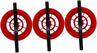 INOOMP Wire Wheel Kids Tools Pro Tools 3 Pcs Kite Flying Accessories Kite Flying Thread Children Kite Reel Winder Kite Accessories Kite Flying Tool Kite String Flying Tool Suite Major Red