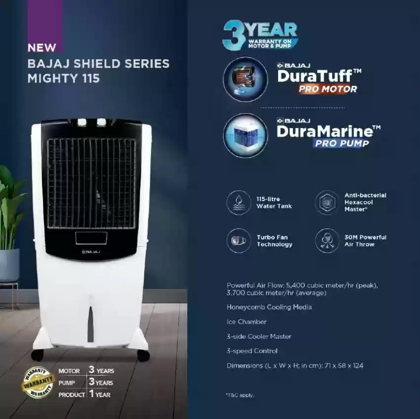 Bajaj Shield Series Mighty 104