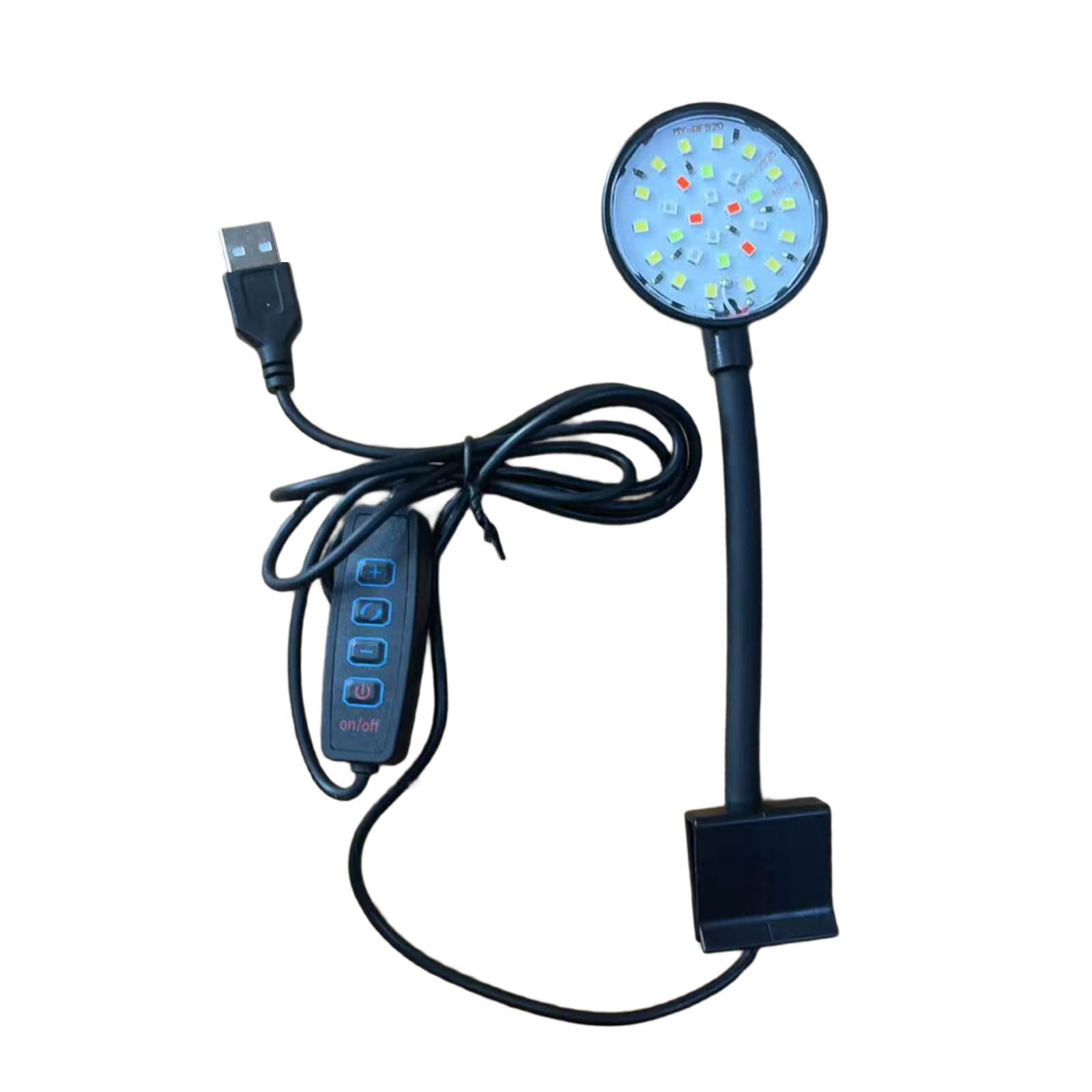 HDOYTXXM Adjusting Brightness LED Aquariums Light Full Spectrum for Fishtanks Landscape Decoration for Corals Marine Life Decors Full Spectrum Marine Light