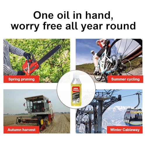 2PCS 100ml Chainsaw Oil for Mini Saw