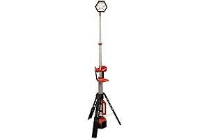 Milwaukee Cordless LED Lights: 2131-20 M18 Rocket Dual Power Tower Light (Bare Tool)