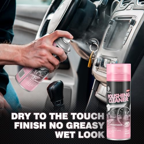 image for DONKEYPRO Car Interior Cleaner, Polishing Cleaner Detailer Spray for V