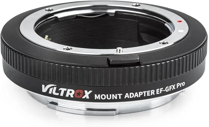 Adaptador de lente de montura de enfoque automático EF-GFX PRO | Anillo convertidor para lentes de la serie Canon EF/EF-S a cámara Fujifilm de formato medio G-Mount GFX 50SII GFX100 GFX100S GFX 50S 50R