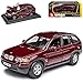 Produktbild B-M-W X5 E53 SUV Rot 1999-2006 18-22001 1/24 Bburago Modell Auto mit individiuellem Wunschkennzeichen