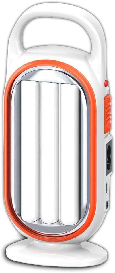 Gesto 12W Emergency Lights - Rechargeable Portable LED Light - Upto 4 Hrs Backup, White