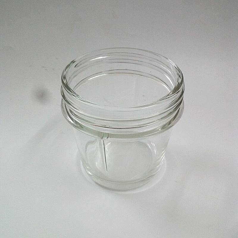 Transparent glass dry grinding cup small cup MJ-W176P M176P three-in-one juicer accessories