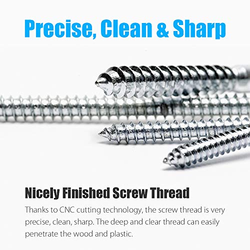 Casaon 570PCS SELF TAPPING SCREWS Assortment Set, M3/M4/M5/M6 304 Stainless Steel Sheet Metal Screws Kit thumb #3