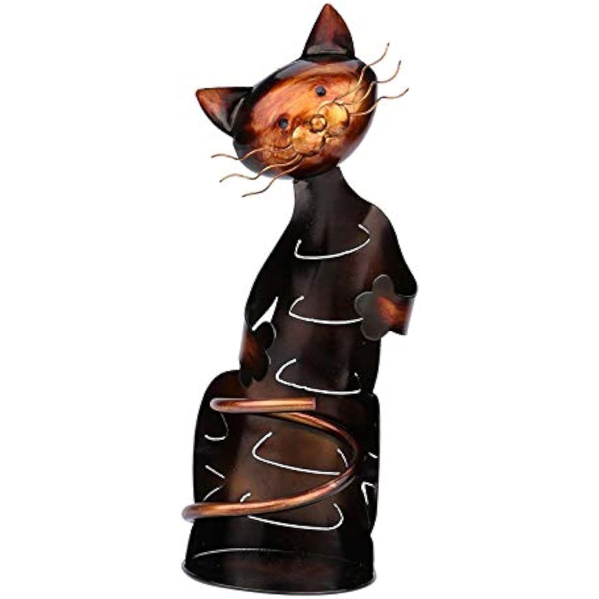 Générique Casier à vinPrésentoir de Table à vin Figurine de Chats Mignons Porte-Bouteille de Champagne Art campagnard de décoration intérieure Table à Manger