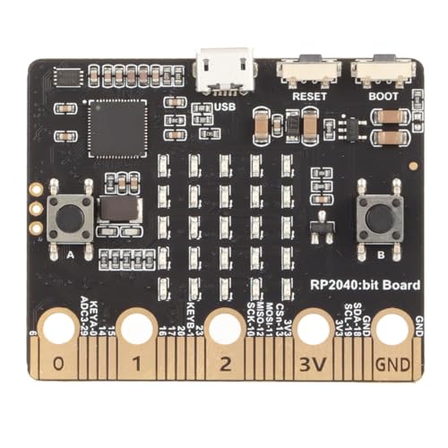 Micro bits RP2040 para programación de proyectos escolares y robótica 5