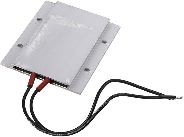 PTC Heater,Electric Insulated Thermostatic Ceramics Fast Heating Element Dehumidification Heater Plate DIY Accessories for Car Small Space Culture Room(50W 80¡æ)
