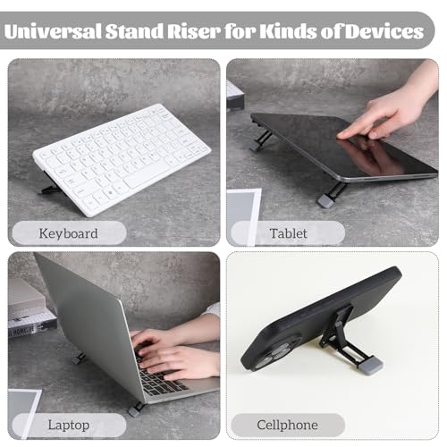 Base portátil ajustable para teclado y laptop, plegable y compacta miniatura 7