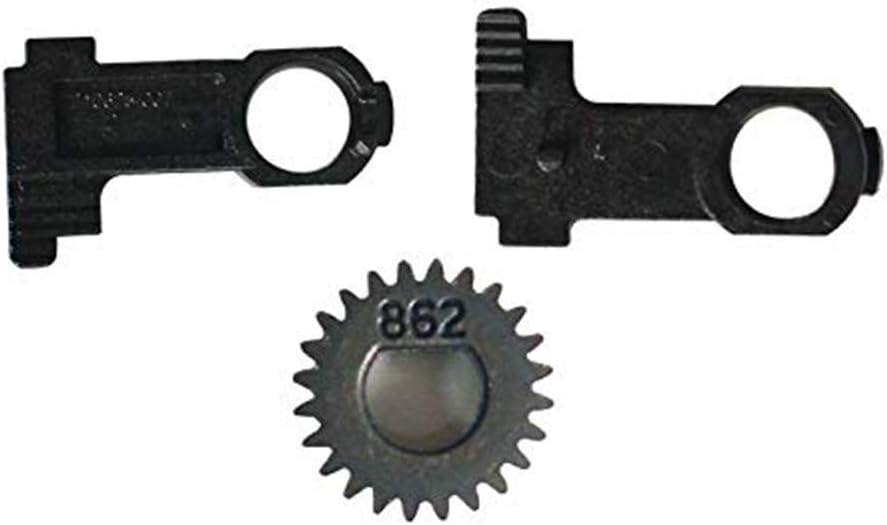 New 105934-059 Roller Bearings and Gear Compatible for Zebra GK420D GX420D GK430D GX430D ZP450 ZP500 ZP505 ZP550 105934-034 Platen Roller Buckle (1 Set)