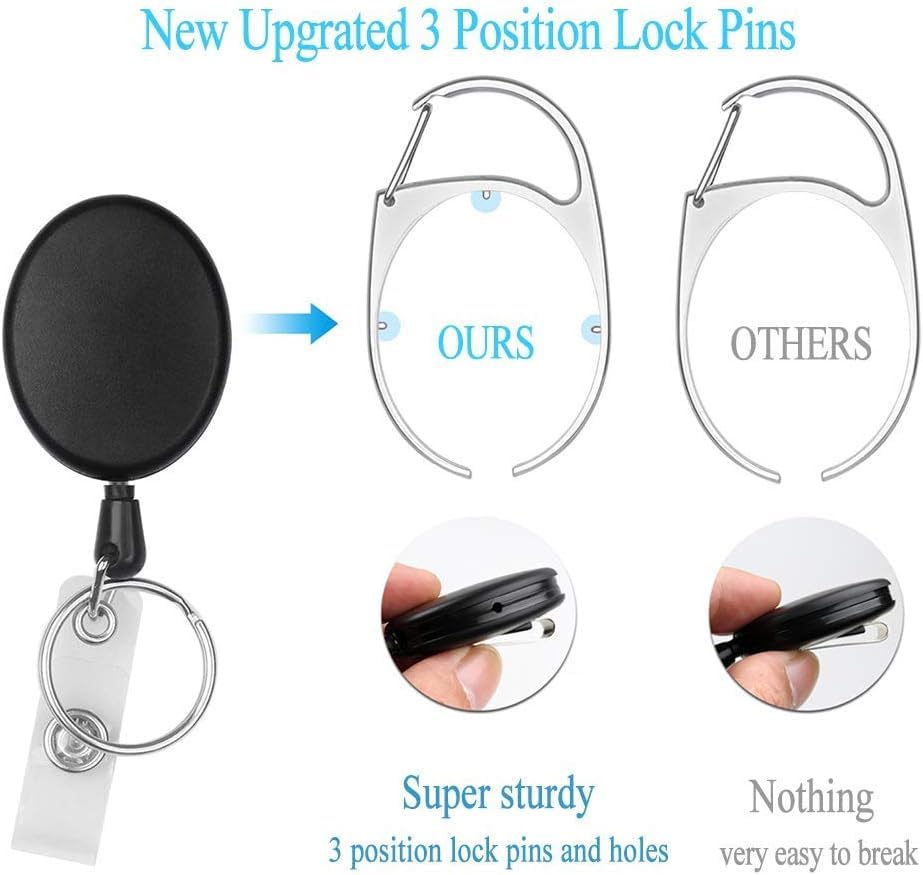 ANG ID Card Holder Pack of 1 (Oval 1+ Card Holder 1 (Black) 1