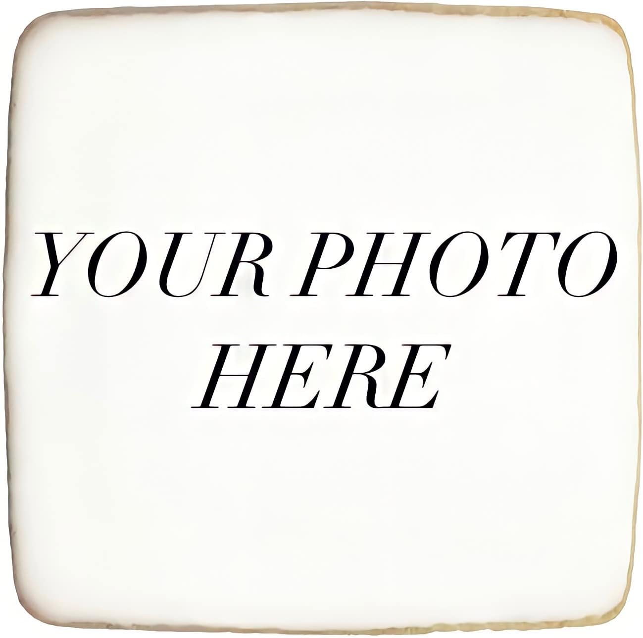 Modern Bite Graduation Custom Cookies Decorated with Any Design Individually Wrapped Personalized Cookies with School University Logo, Image (12 in Pack, Square)