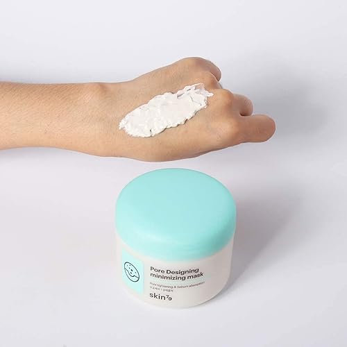 Miniatura 4 de SKIN79 Máscara de arcilla purificadora de té verde, máscara minimizadora de diseño de poros, máscara para dormir con agua de rosa, 3.38 onzas