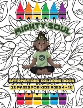 Paperback Mighty SOUL: Affirmation Coloring Book