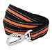 Dog Leash, Itery Reflective Dog Leash Pet Safety Walking and Trainning Leash 6 Feet Length 1 Inch Width (Orange)
