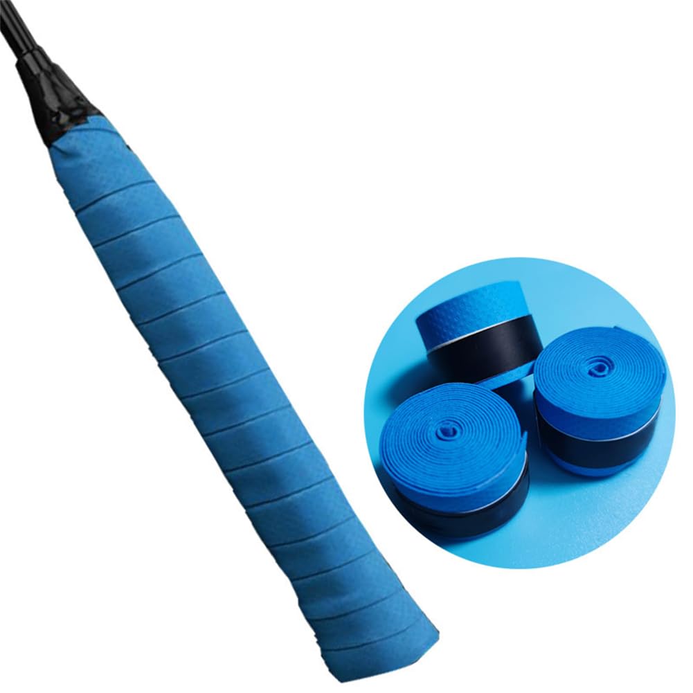 Lot De 8 Grips Pour Raquette Tennis - Bandes Antidérapantes Absorbantes - 110x2,5 Cm - Multi-sports