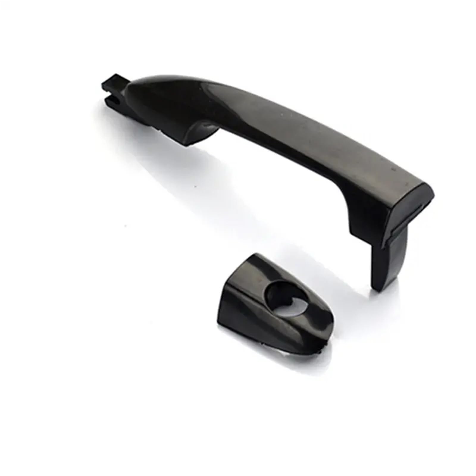 ZJYZYQ Car Sliding Outer Door Handle for Kia for Spectra for Cerato 2004-2009 Front Rear Exterior Outside Door Handle Black LH RH(Front Left)
