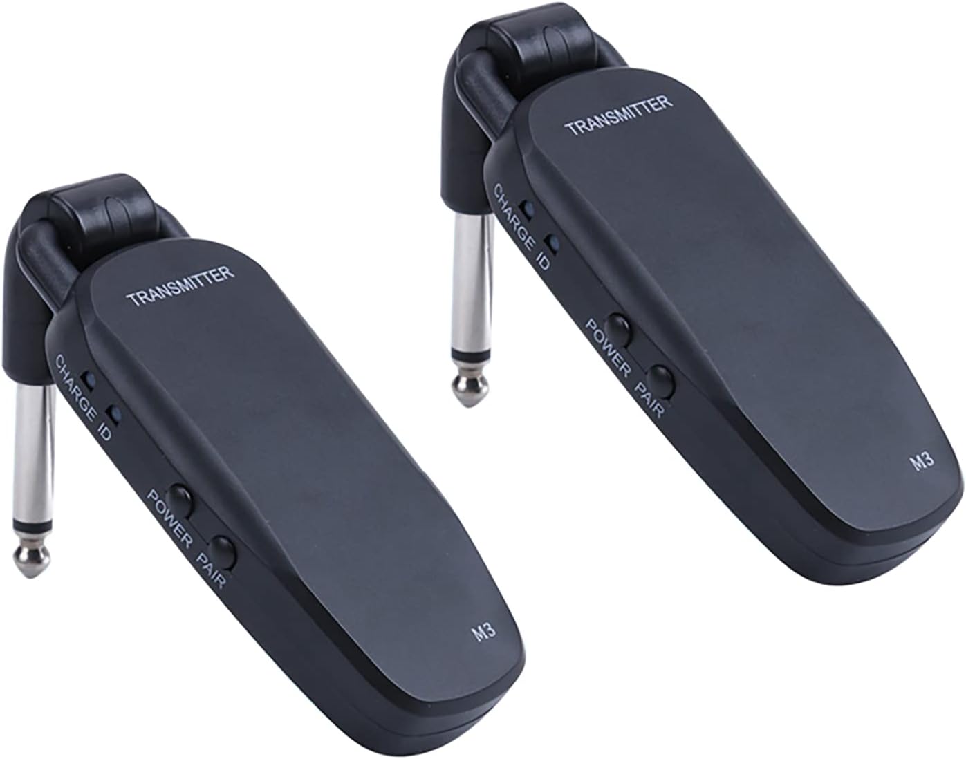 2Pcs Electric Guitar Digital Wireless Transmitter Guitar Bass Receiver System 6.35mm Universal Interface