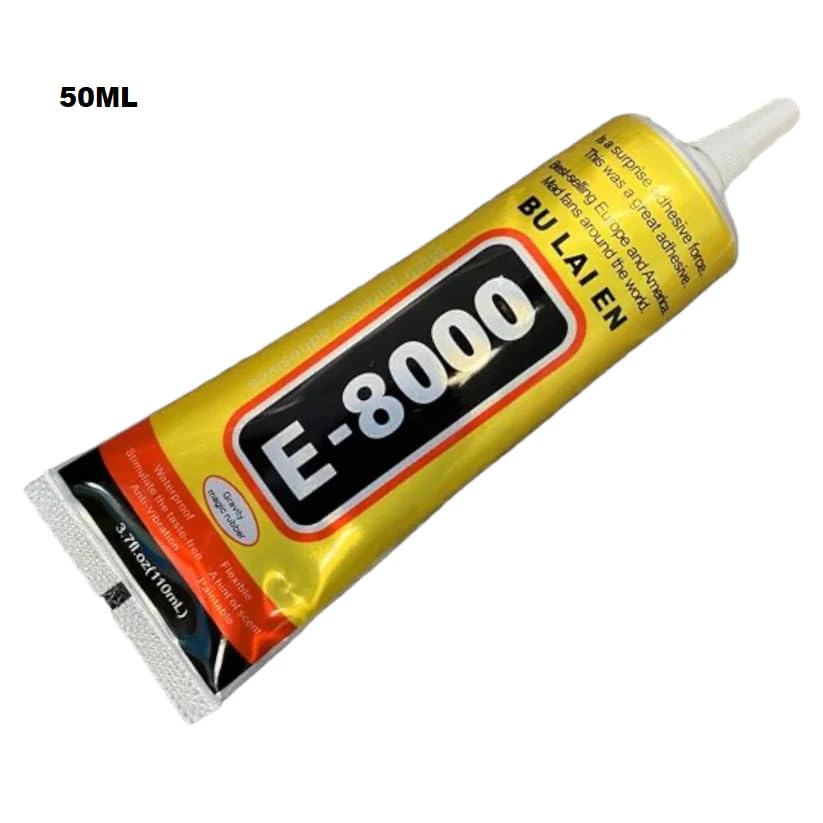 Image of SP Electron BLE E8000 50ml Mobile Display Black Glue, Multipurpose Fabric Glue, Mobile Glue for Screen Repairing, Glue drops for Jewelry, Shoes, Art and Crafts. (3)