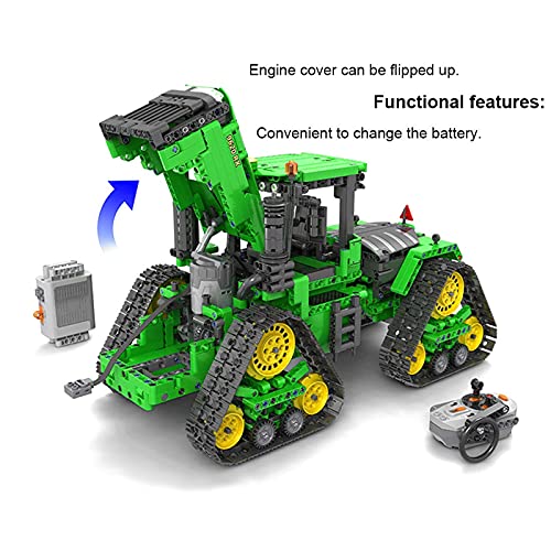Fawn Technik Tractor Fernbedienung Bausatz Konstruktionsspielzeug, Winner 7119, 1706 Teile mit 4 Motoren, Kompatibel mit… – Bild 4
