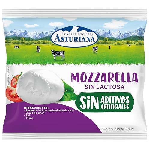 Central Lechera Asturiana Mozzarella Fresca Sin Lactosa 125 g