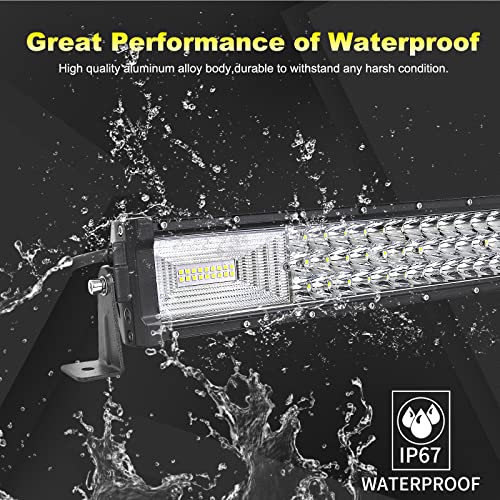 Barra LED 405W Willpower de 81cm combo de luz de trabajo para tractor 12V 24V 5